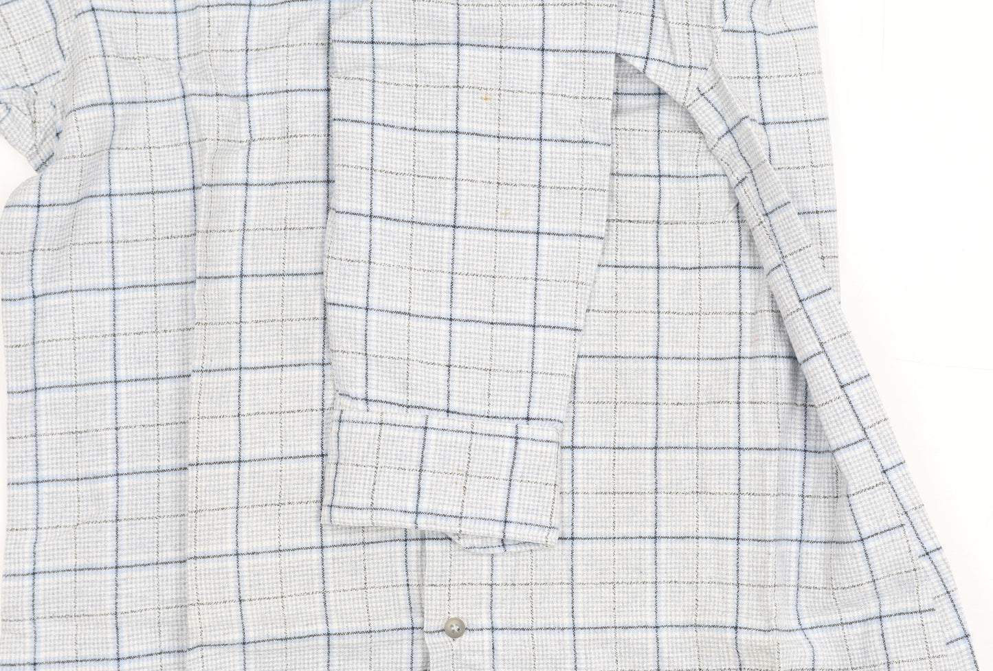 St Michael Men's Multicoloured Check Shirt 15.5