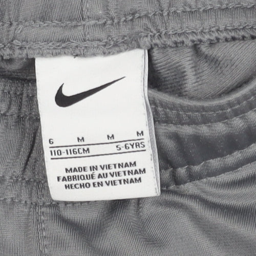 Nike Boys Grey Track Pants - 5 Years, Elastic Waist