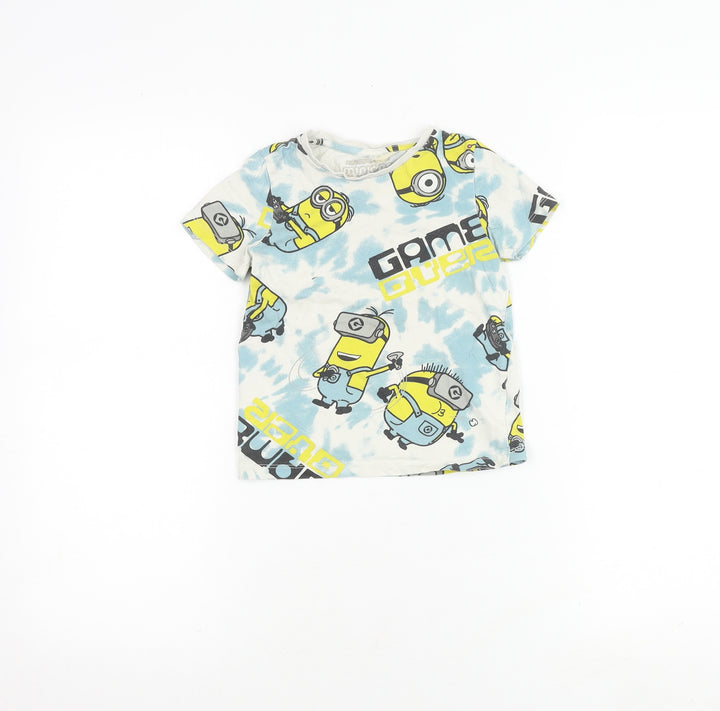 Tu Boys Multicoloured Minions T-Shirt 3 Years
