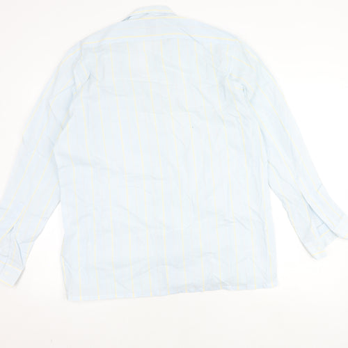 Henley Men's Multicoloured Casual Striped Long Sleeve Shirt