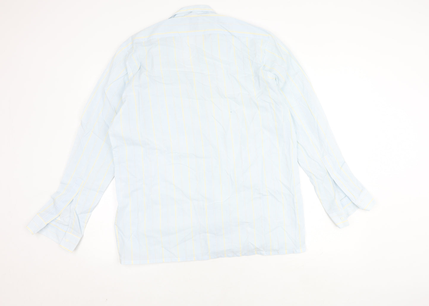 Henley Men's Multicoloured Casual Striped Long Sleeve Shirt