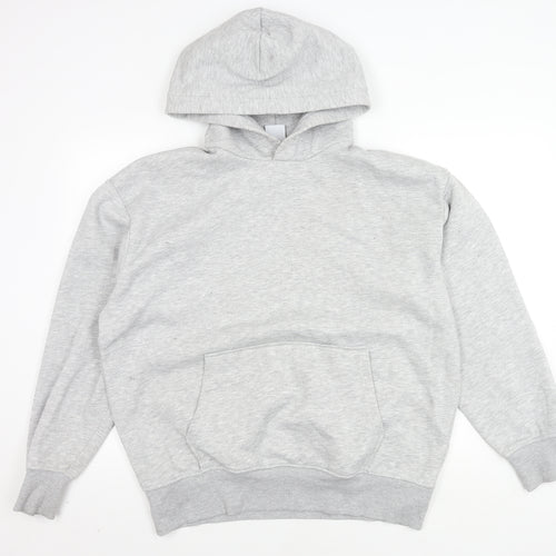 Zara Men's Grey XL Pullover Hoodie