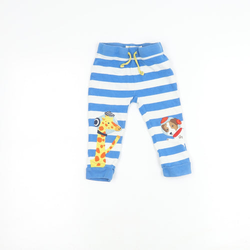 BabyBoden Unisex Striped Joggers 18-24M, Cotton Blend