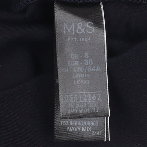 Marks and Spencer Women's Black Ankle Leggings Size 8