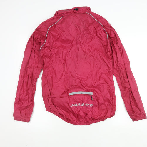 Polaris Women's Red Windbreaker Jacket Size 12