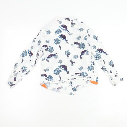 Mountain Warehouse Boys Animal Print Long Sleeve Shirt, 5-6 Years, White
