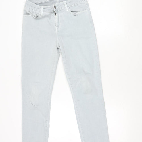 J Brand Women's Blue Slim Straight Jeans Size M