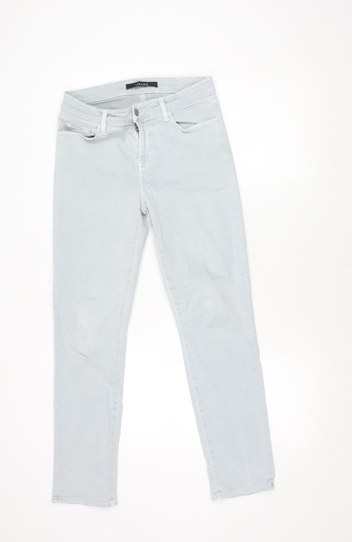 J Brand Women's Blue Slim Straight Jeans Size M