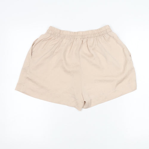 H&M Women's Beige Culotte Shorts Size 8