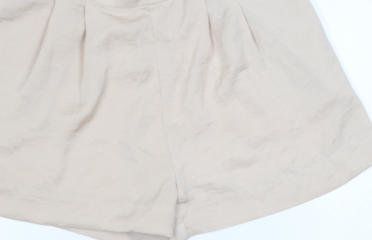 H&M Women's Beige Culotte Shorts Size 8