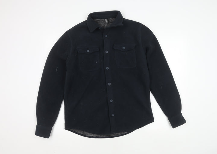 Kariban Men's Black Fleece Jacket Size S