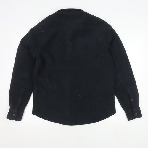 Kariban Men's Black Fleece Jacket Size S