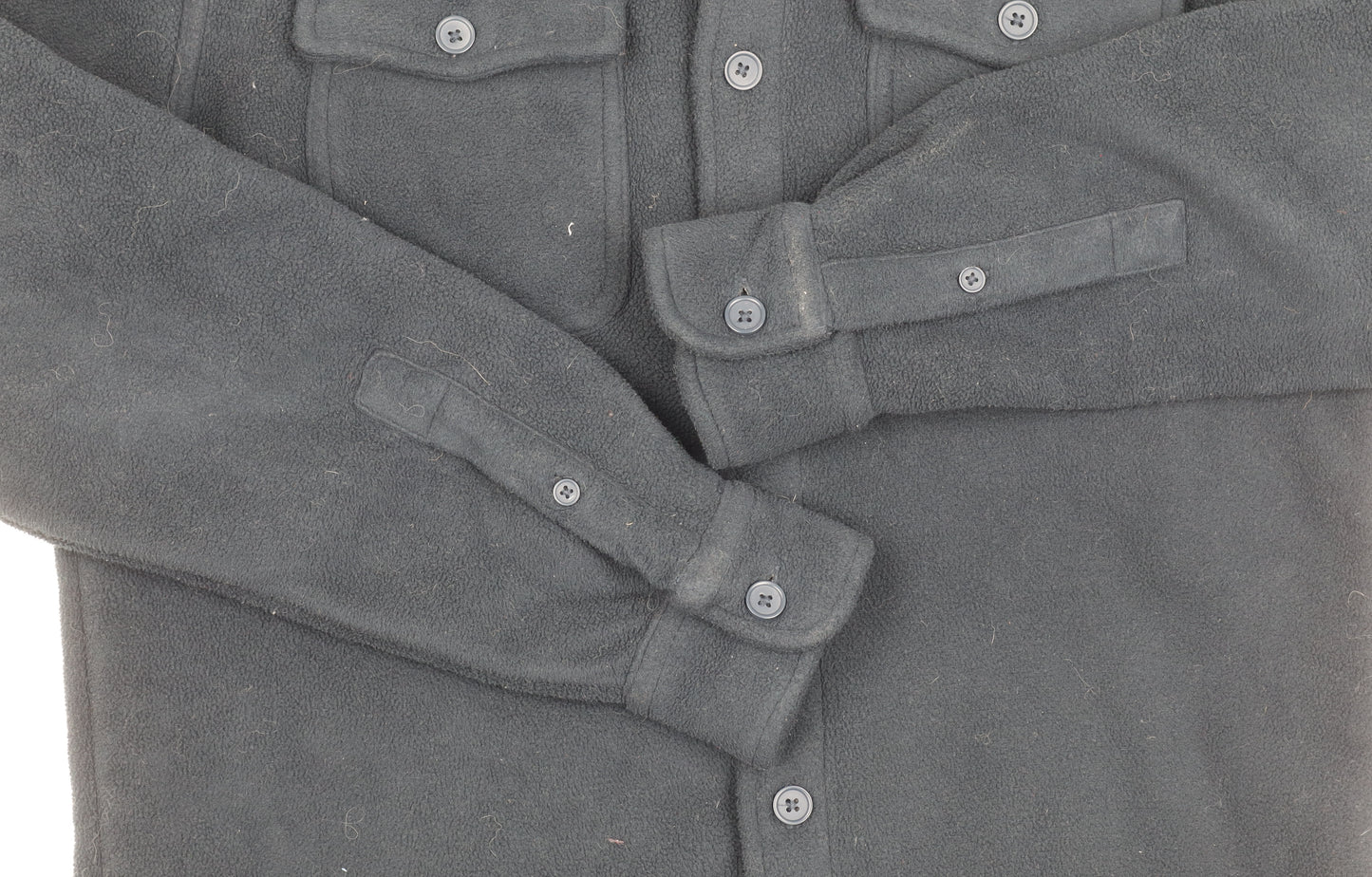 Kariban Men's Black Fleece Jacket Size S