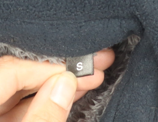 Kariban Men's Black Fleece Jacket Size S