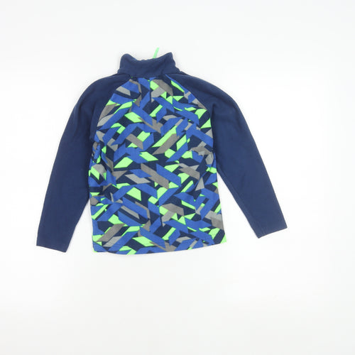 Mountain Warehouse Boys Blue Full Zip Fleece Sweatshirt 5-6Y