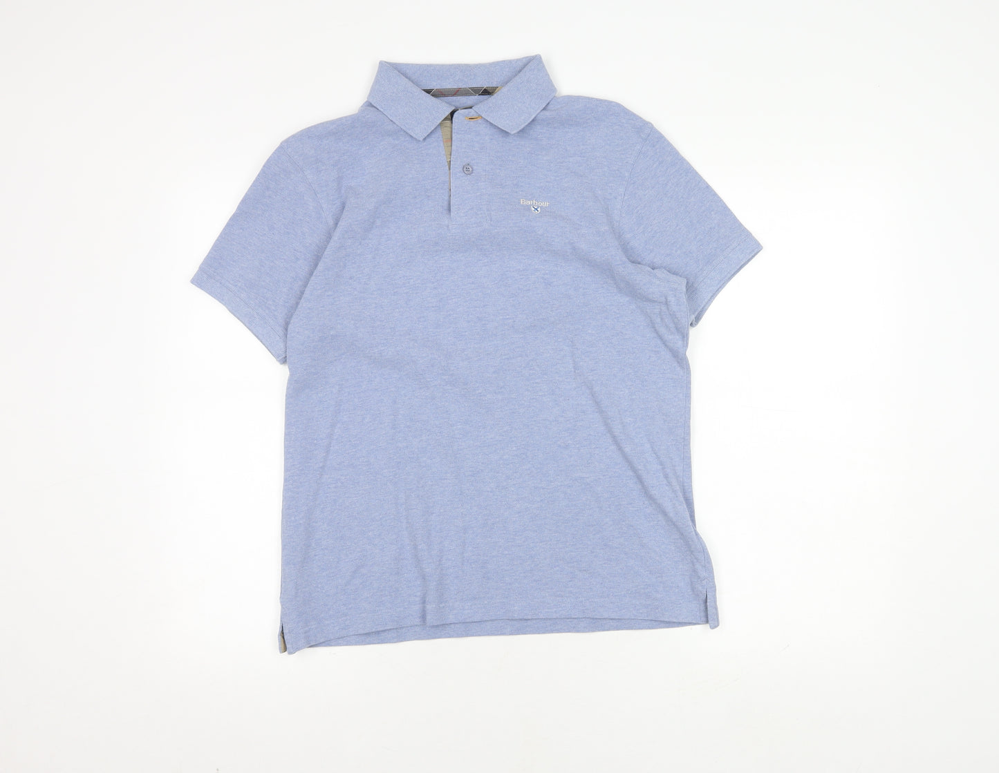 Barbour Men's Blue Polo Shirt M Size Cotton