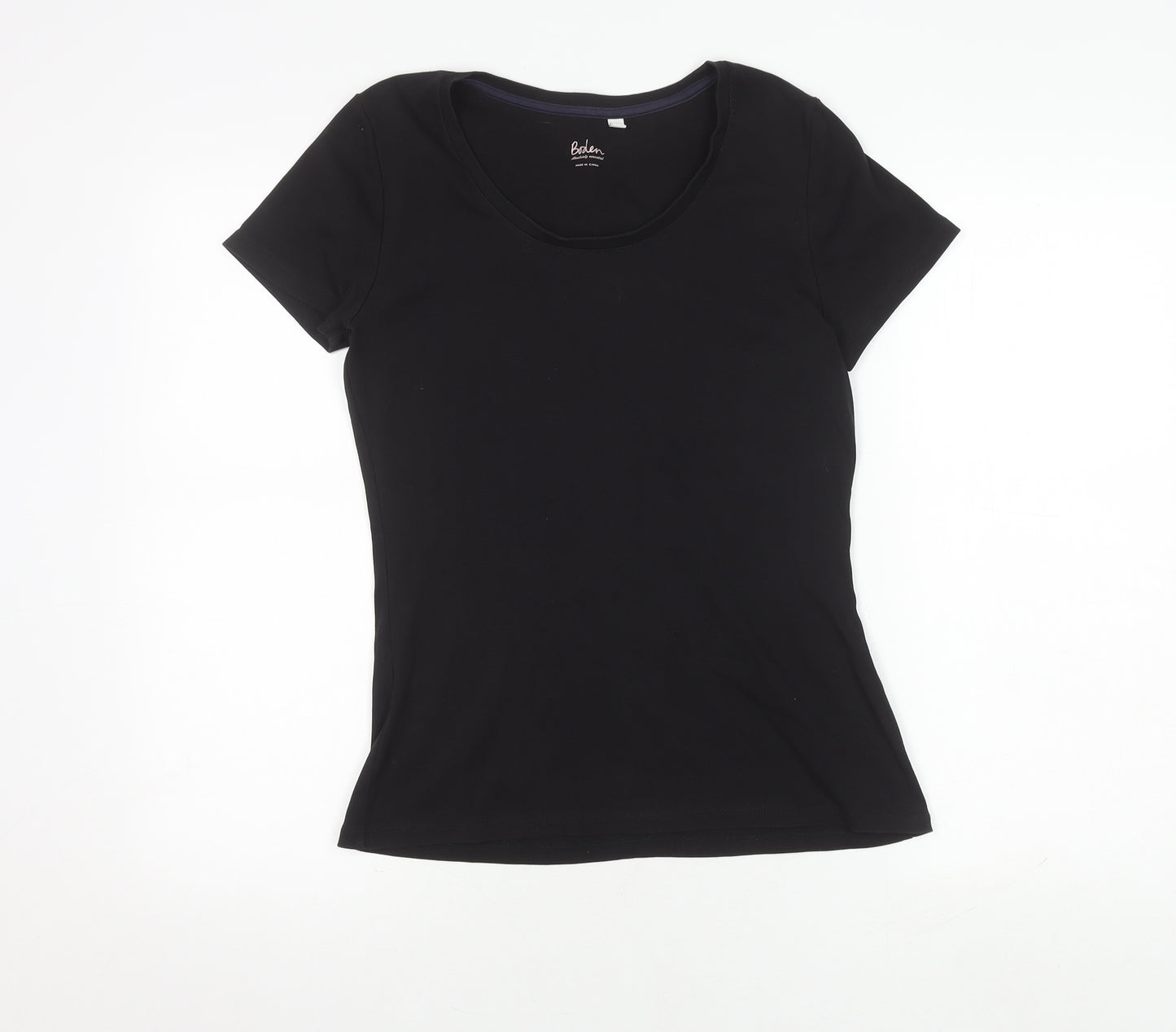 Boden Women's Black M Scoop Neck T-Shirt