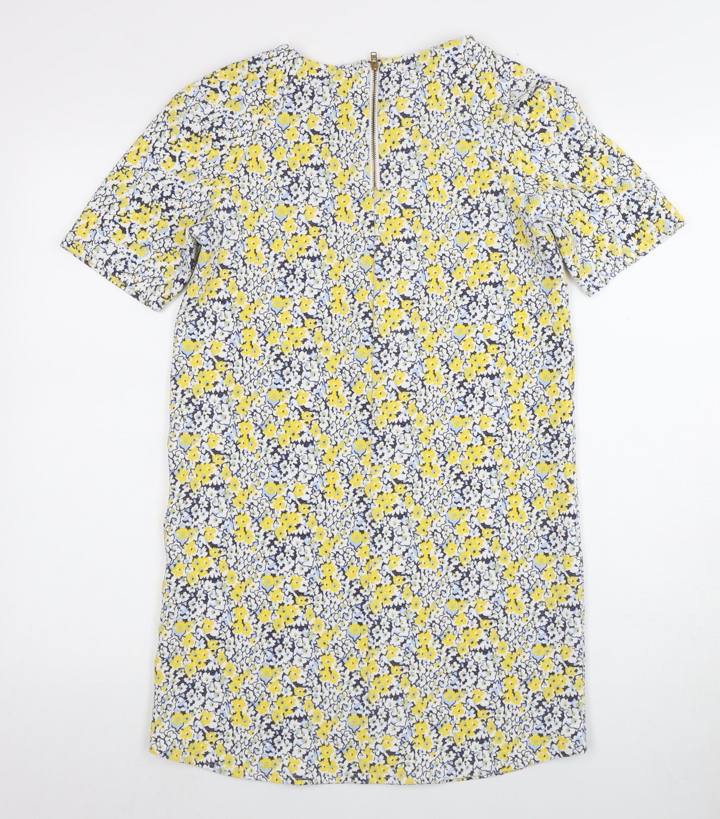 Warehouse Women's Floral Shift Dress Size 10 - Multicoloured