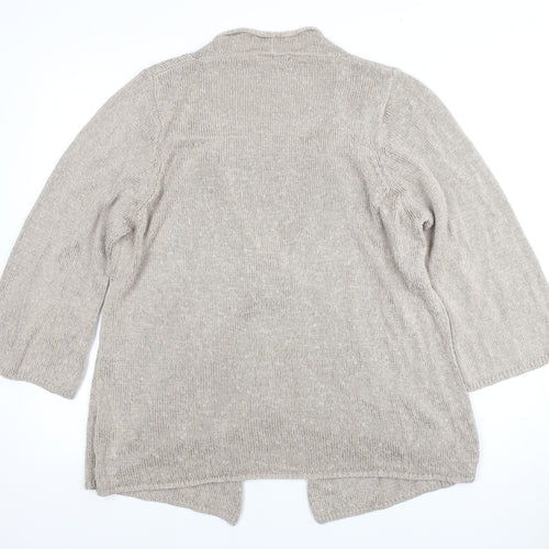 Marks and Spencer Women's Beige Cardigan UK 24