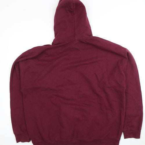 Burton Menswear Red Pullover Hoodie L