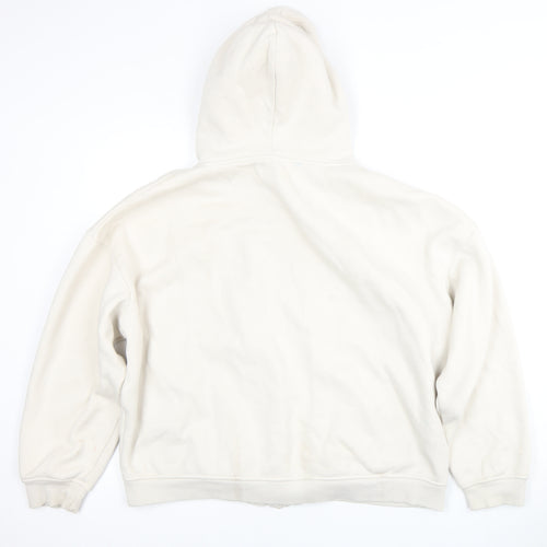 USAPRO Women's Beige XL Zip Hoodie