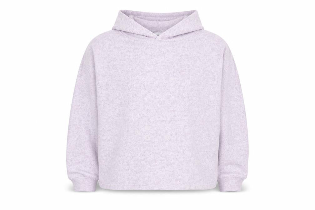Marks and Spencer Girls Purple Pullover Hoodie 10-11 Years