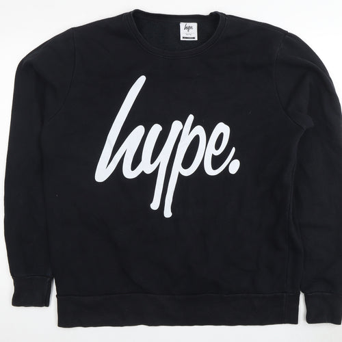 Hype Men's Black XL Pullover Sweatshirt
