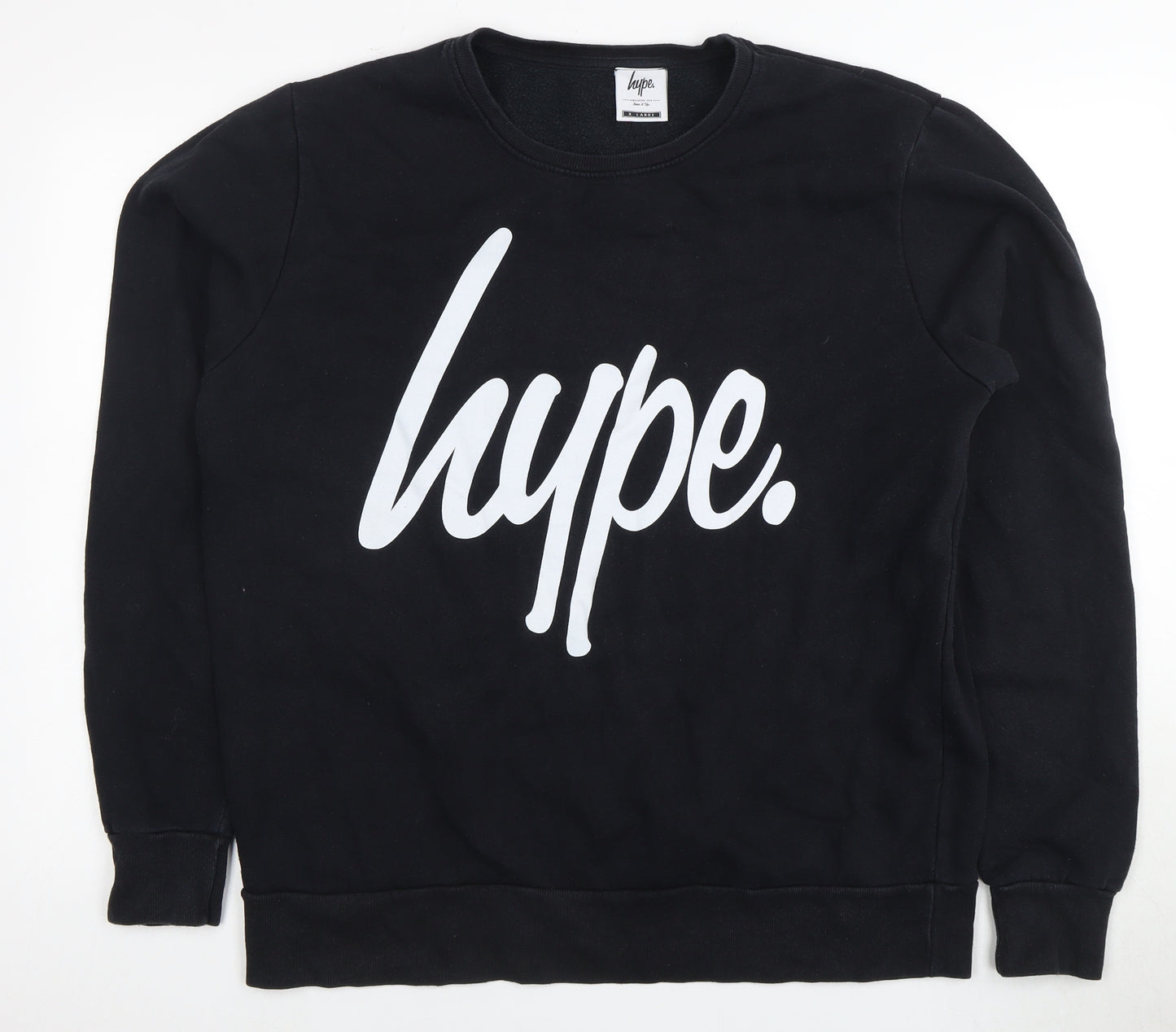 Hype Men's Black XL Pullover Sweatshirt