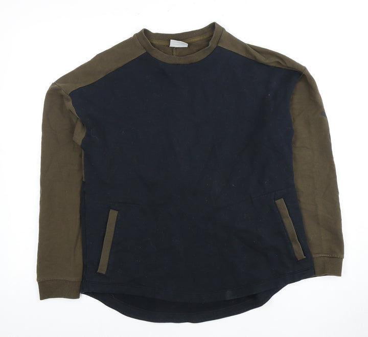 Columbia Men's S Green Black Pullover Sweatshirt