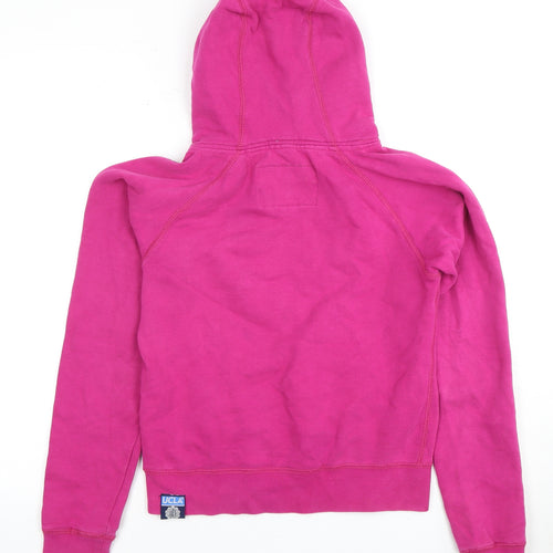 UCLA Girls Pink Pullover Hoodie Size 8 with Logo