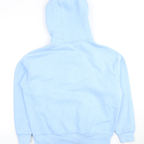 Miss Kick Unisex Kids Blue Pullover Hoodie 11-12Y Logo