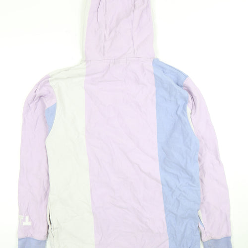 Topman Men's Multicoloured Striped Hoodie XS Pullover