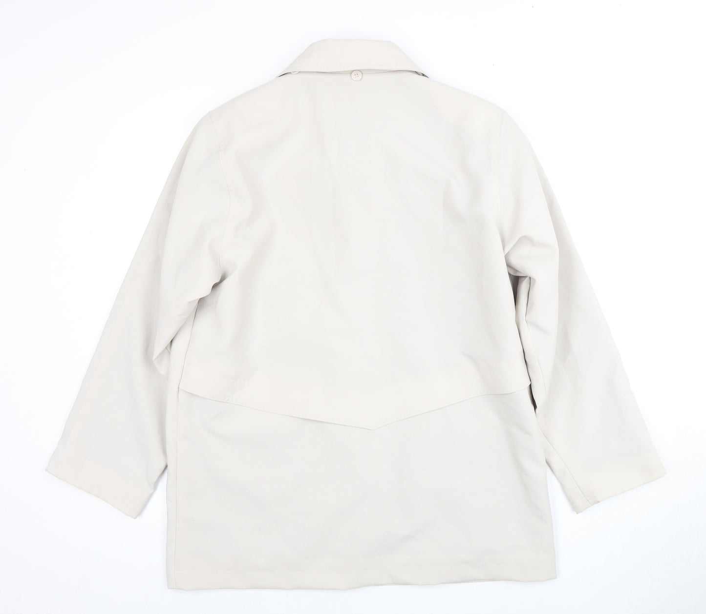 Klassik Women's Coat Beige Size 14 Long Polyester