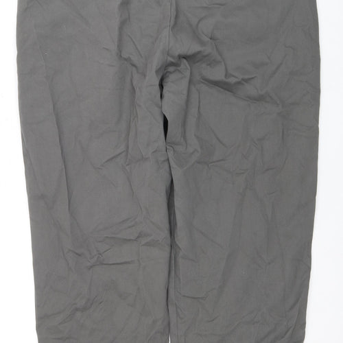 Pegasus Men's Grey Trousers, Size 30, Button Closure