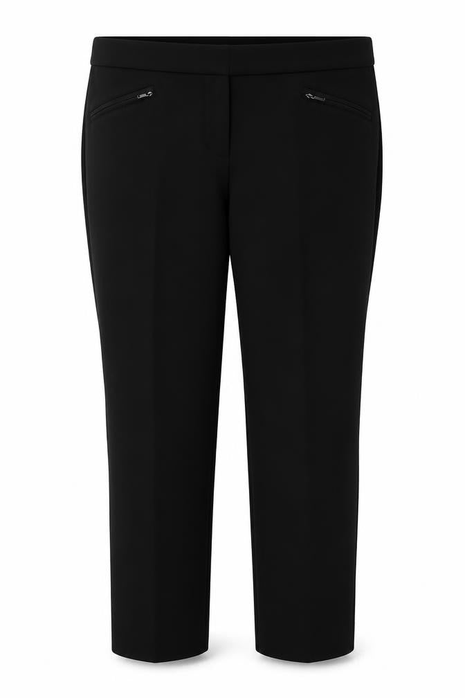 Front view of Marks & Spencer Women's Black Trousers, size 14