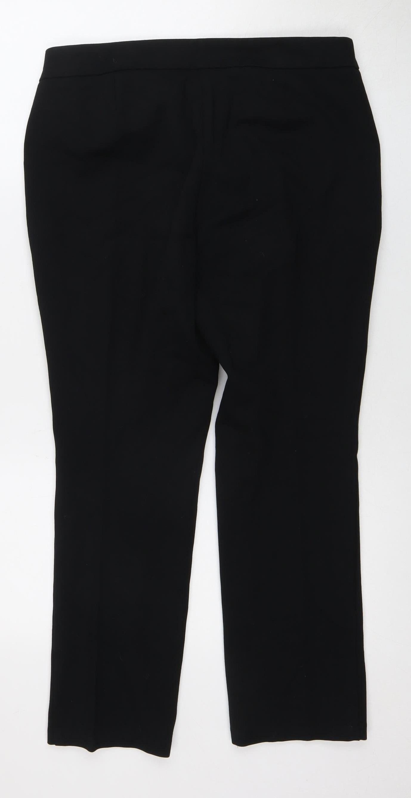 Marks and Spencer Women's Black Trousers Size 14