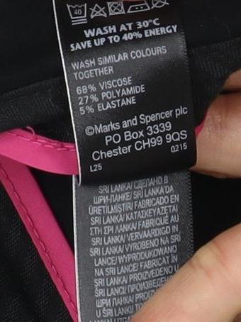 Marks and Spencer Women's Black Trousers Size 14