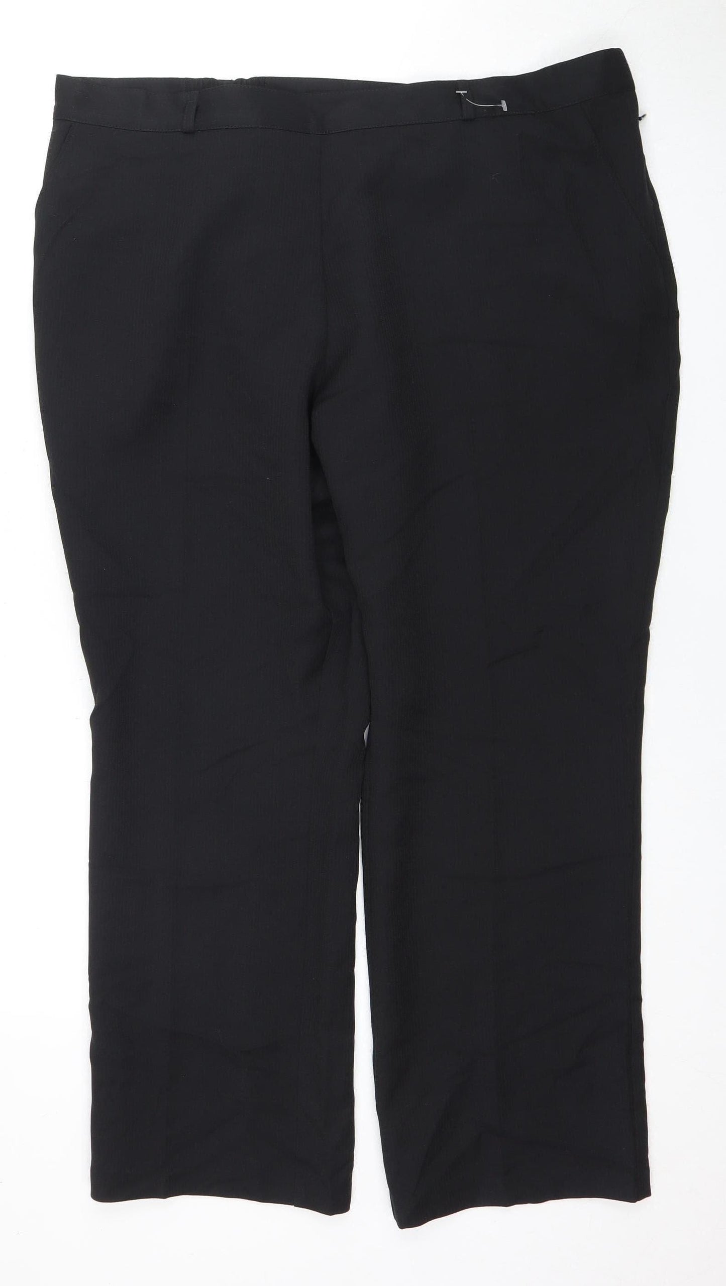Marks and Spencer Women's Black Trousers Size 18