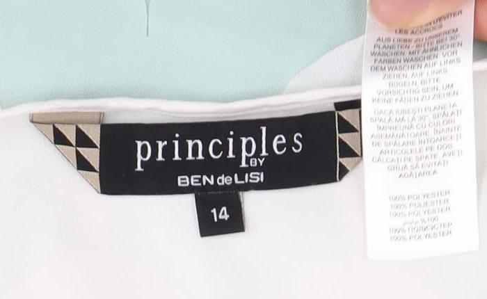 Principles by Ben de Lisi Women's Green Sleeveless Dress