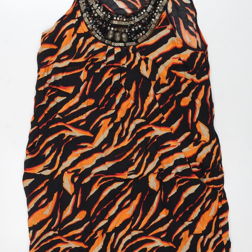 STAR by Julien Macdonald Women’s Animal Print Sequin Dress