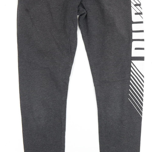 Puma Women's Black Sports Leggings Gym Trousers Size 12