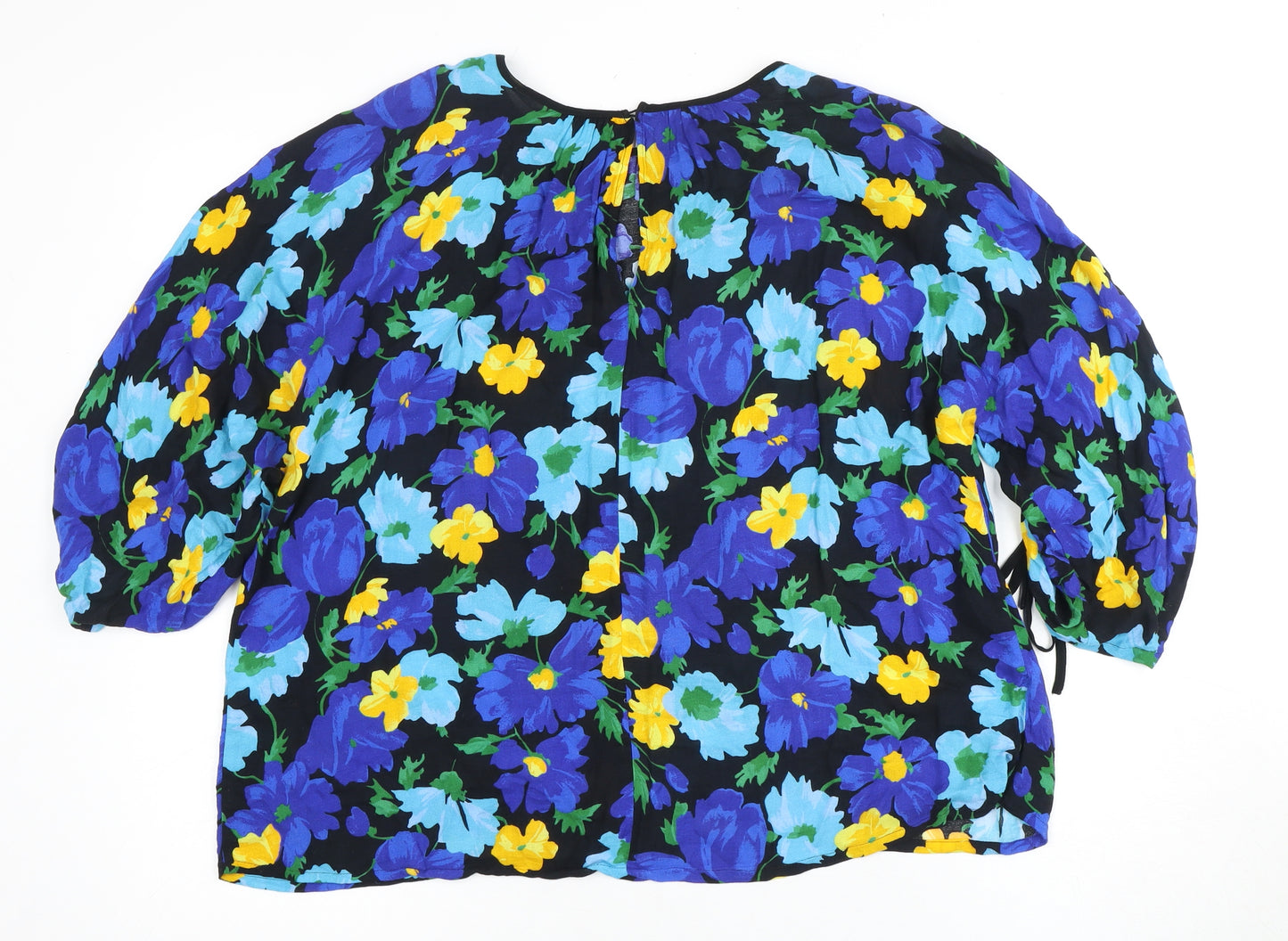 Zara Basic Women’s Floral Tunic Blouse, Size 12