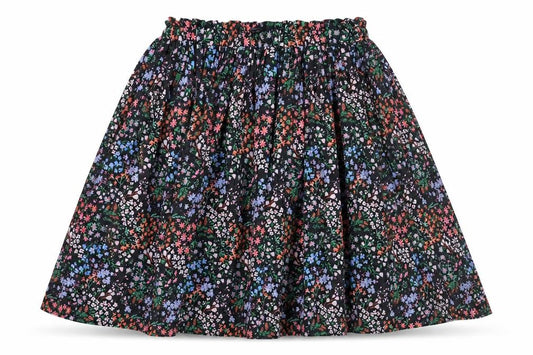 Front view of Next Women's Multicoloured Floral Pleated Skirt, size 12
