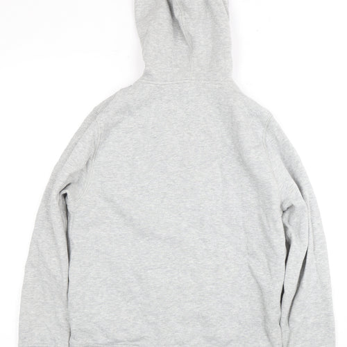 GAP Kids Grey Full Zip Hoodie - Boys XL, Logo, New