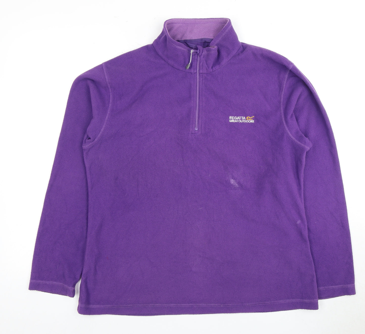 Regatta Unisex Purple Fleece Sweatshirt Size 16