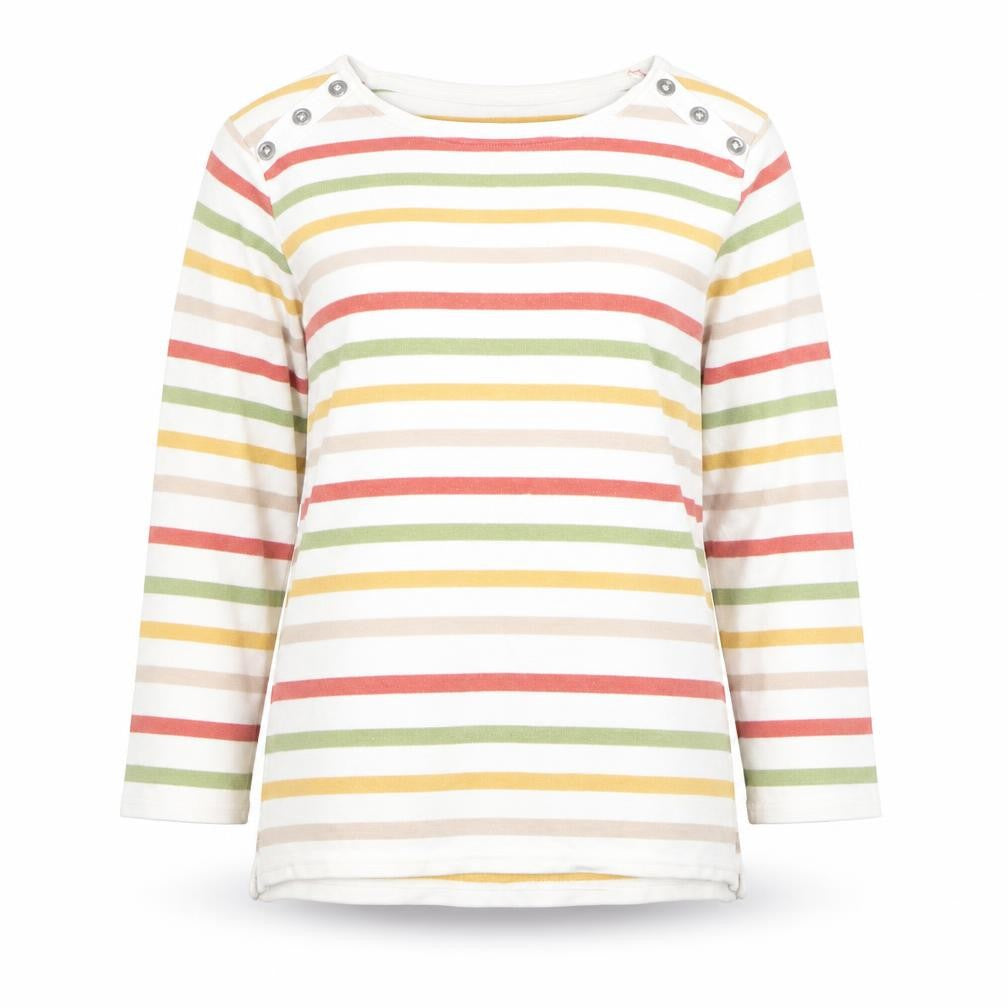ISLE Women's Multicoloured Striped Top S