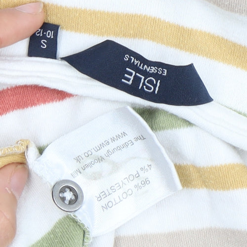 ISLE Women's Multicoloured Striped Top S