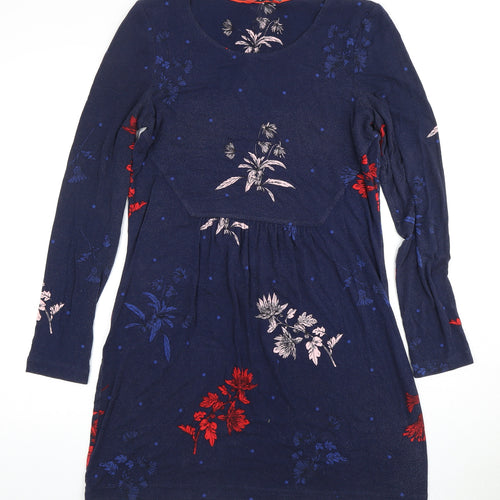 Joules Women's Multicoloured Fit & Flare Dress, Size 12