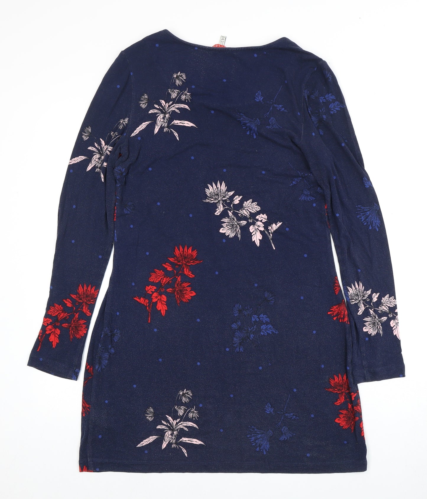 Joules Women's Multicoloured Fit & Flare Dress, Size 12