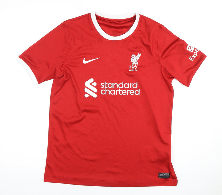 Nike Boys' Red Short Sleeve Football Jersey XL